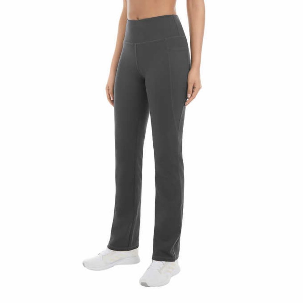 NWT Jockey Ladies' Premium Pocket Yoga Pant Grey XS